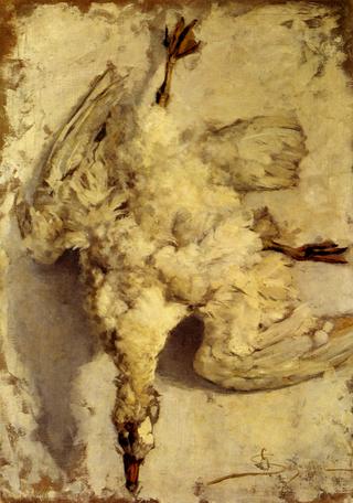 Still Life with White Goose