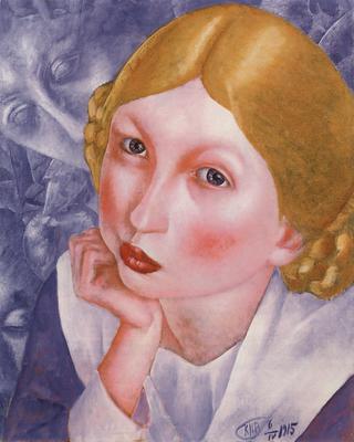 A.A.霍洛波娃的肖像