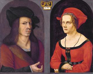 科洛曼·赫尔姆施密德和阿格尼斯·布鲁的肖像