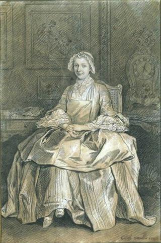 伯塞林·德诺维尔夫人的肖像，而不是玛格丽特·福凯