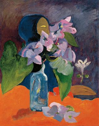 Still Life with Flowers and Idol