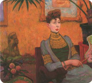 费利西安·钱普索夫人的肖像