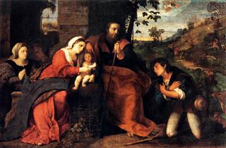Adoration of the Shepherds with a Donor