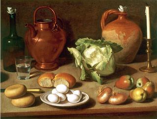 Still life with Eggs