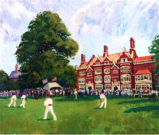 Cricket Match, Cambridge