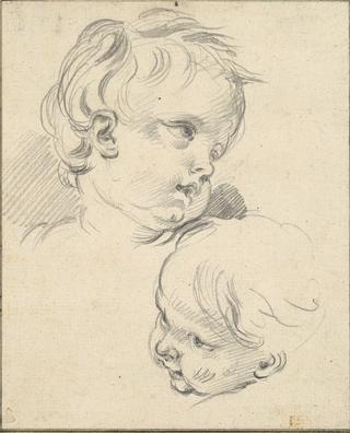 Heads of Two Young Boys