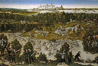 Hunt in Honour of Fernando I at the Castle of Torgau