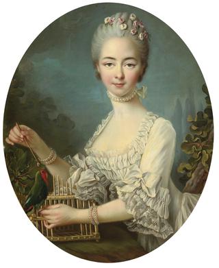 Portrait of Mademoiselle De Forges