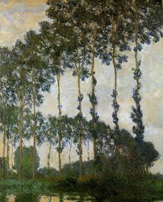 Poplars near Giverny,