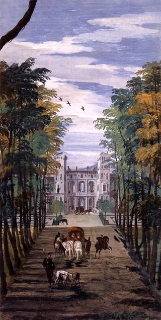 Villa Barbaro - Landscape with a Carriage