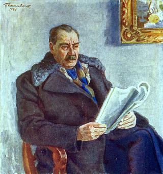 Portrait of Konstantin Trenev