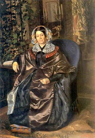 Portrait of M.P. Druzhinina