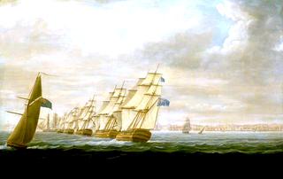 1797年7月卡迪兹纳尔逊近海封锁中队