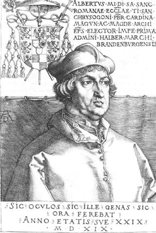 勃兰登堡红衣主教阿尔布雷希特；或小卡地纳