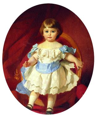 Portrait of Countess M.S. Sheremetev as a Child