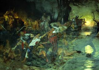 Svyatoslav's Army after the Dorostol Battle in 971