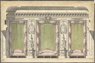 Wall Elevation for an Antechamber or Salon