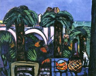 Landscape with Three Palm Trees (Beaulieu)