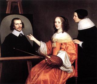 玛格丽塔·玛丽亚·德·罗德里和她的父母