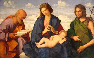 圣母子与圣彼得和施洗者圣约翰