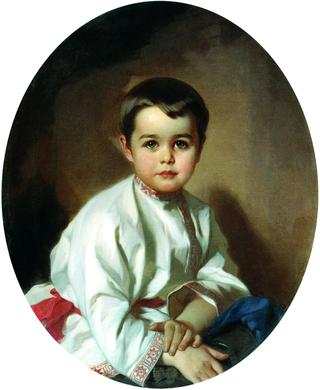 Portrait of Count Pavel Sheremetev as a Child