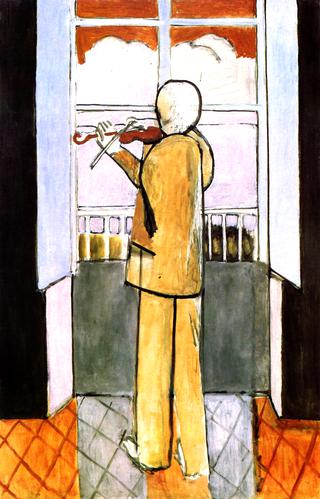 Violinist at the Window