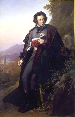 波尚侯爵查尔斯·梅尔奇奥尔·阿图斯的后腐殖质肖像（1760-1793）