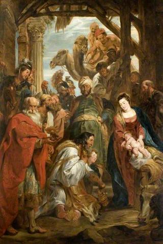 Adoration of the Magi (copy after Peter Paul Rubens)