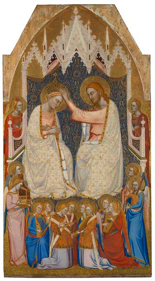 San Pier Maggiore Altarpiece:  The Coronation of the Virgin