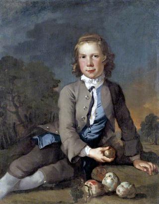 Boy with Apples