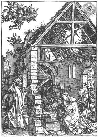 Life of the Virgin: 9. The Adoration of the Shepherds. (The Nativity)