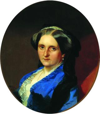 Portrait of A.A. Olenina