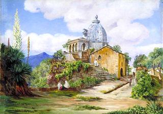 Temple at Almorah, Kumaon, North-West India