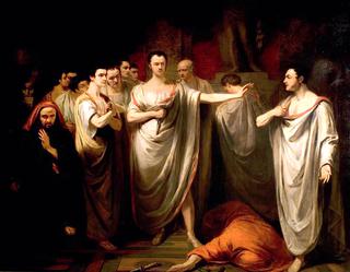 “凯撒大帝”，第三幕，第二幕，谋杀现场