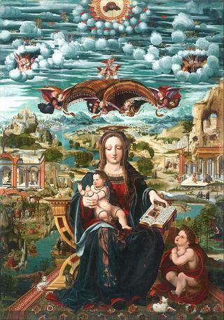圣母子和婴儿时的圣约翰