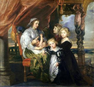 黛博拉·基普，巴尔塔萨·格贝尔爵士和她的孩子们的妻子