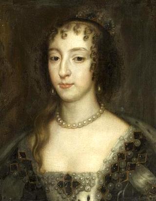 法国的亨利埃塔玛丽亚，英国女王