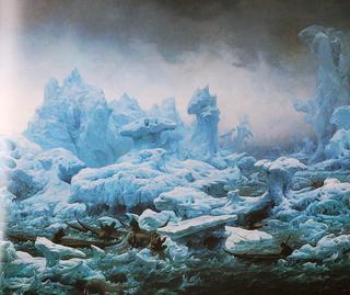格陵兰人在北冰洋追逐沃尔鲁斯