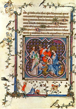 Hours of Jeanne de Navarre, Adoration of the Magi