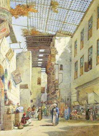 A Bazaar, Cairo