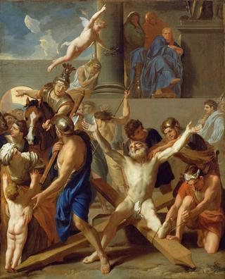 The Martyrdom of St. Andrew (study)