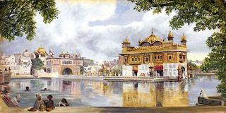 The Golden Temple, Amritzur, India. 26 May 1878
