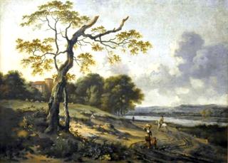 Landscape with a Dying Tree