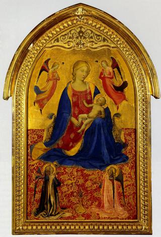 Madonna and Child with Four Angels