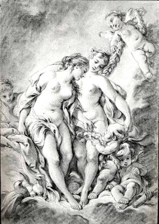 Nymphs and Cupids