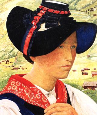 Girl from Haudères