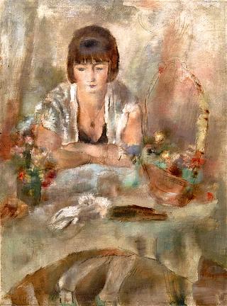 Portrait of Lucy at Table