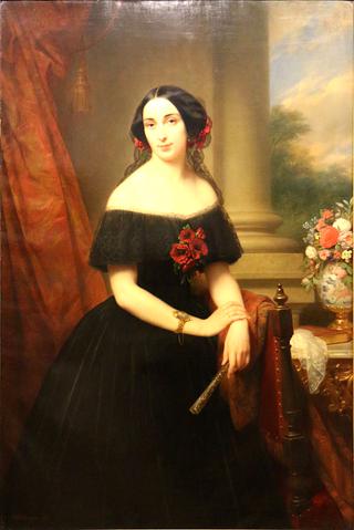 路易丝·范坎本霍特肖像