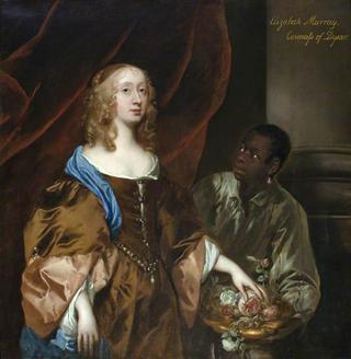 Elizabeth Murray, Countess of Dysart and Later Duchess of Lauderdale with a Black Servant