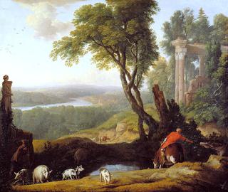 Landscape with Swinherd